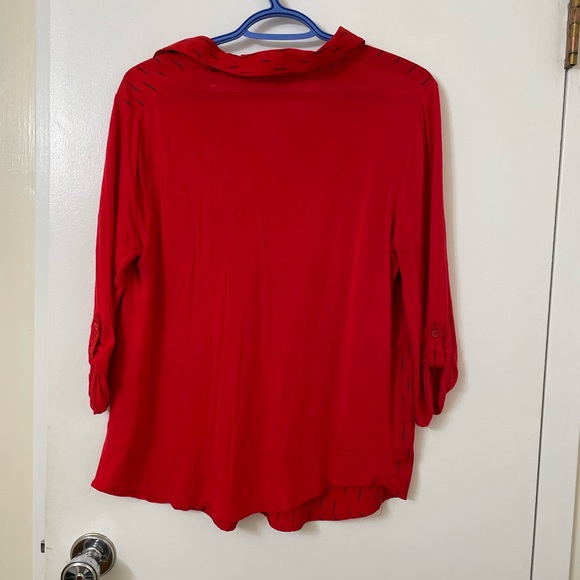 Red Blouse - Picture 2 of 3